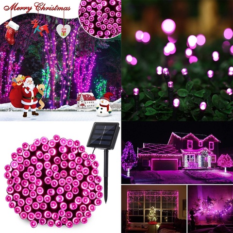 Outdoor Lighting String 22m 200 LED Solar Light for Garden Decoration Christmas Fairy Light Street Garland Home Solar Power Lamp ► Photo 1/6