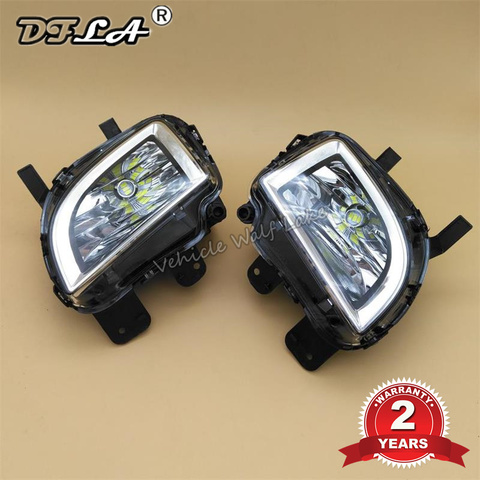 Car LED Light For VW Jetta 6 MK6 GLI 2011 2012 2013 2014 Car-styling Front LED Light Fog Lamp Fog Light ► Photo 1/6