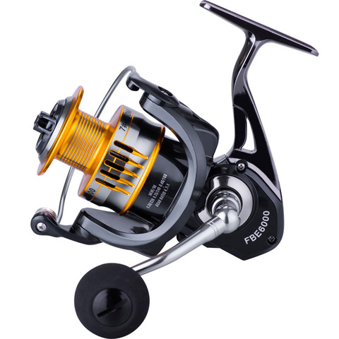 Fishing Reel 15Kg Max Drag All Metal Spool Spinning Reel 17+1 Bearings Water Resistant 5.0:1 Gear Ratio Spinning Fishing Reel ► Photo 1/6