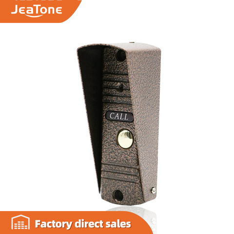 JeaTone Door Phone Intercom Outdoor Call Button Call Panel Home Security Video Intercom Apartment doorbell Video IR Night Vision ► Photo 1/6
