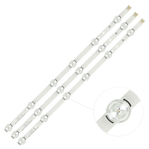 3pcs LED strip for LG 32'' LC320DUE 32LF5800 32LB5610 32LB550B 32LB561 32LB572 32LB570 32LB550 32LB580 32LB582 32LB5700 ► Photo 1/6