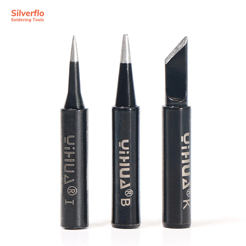 Lead-Free Black Soldering Iron Tips for YIHUA WEP Soldering Iron Handle 900M-T I/B/K ► Photo 1/6