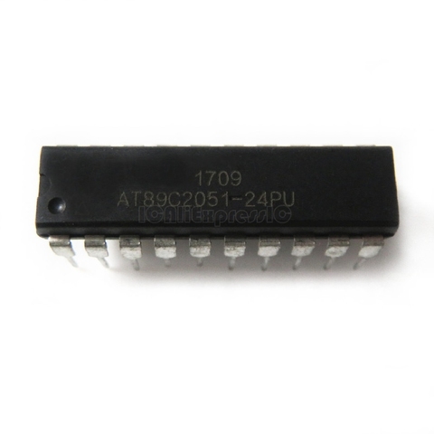 1pcs/lot AT89C2051-24PU AT89C2051-24PI AT89C2051 DIP-20 In Stock ► Photo 1/1