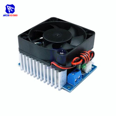 diymore DC-DC DC 5 -40V to 1.2 -36V 12A Max Step Down Buck Converter Power Supply Module with Fan Voltage Regulator for Car ► Photo 1/6