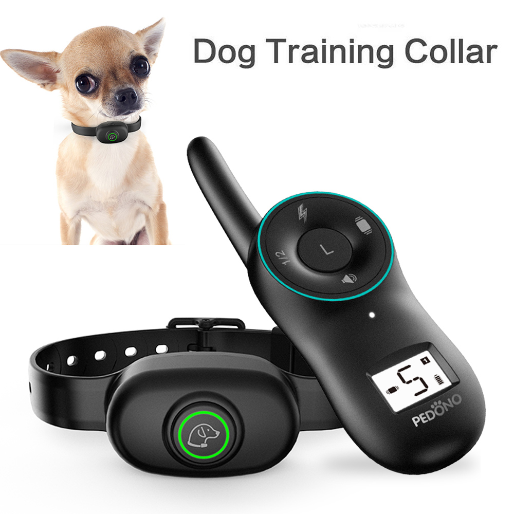 Dog Training Shock Vibra Collar w/LCD Remote Control For S/M/L 1-2 Pet Dog