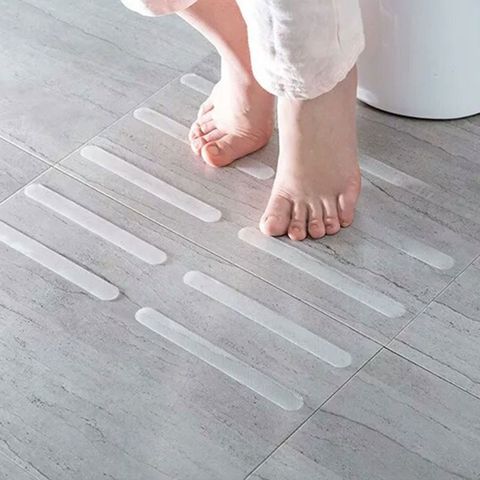 6pcs 20x2cm Anti Non Slip Bath Mat Grip Stickers Strips Flooring Safety Tape Pad Bathroom Mat For Bathtubs Showers Stairs Floor ► Photo 1/6