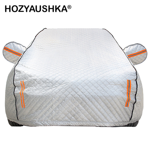 Car cover Four seasons aluminum film winter General Purpose Vehicle  Compact car  HOZYAUSHKA（hail，snow，sun，weatherproof） ► Photo 1/6