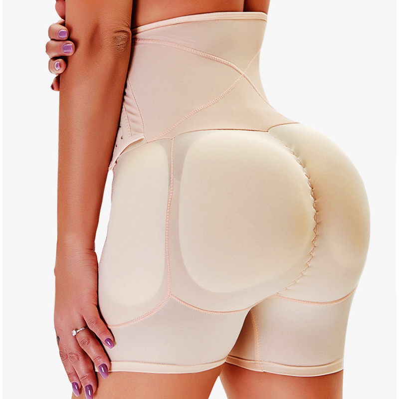 Women Butt Lifter Panties with Waist Trainer Butt Padding Body Shaper  Seamless Hip Enhancer Underwear High Waisted Tummy Control Shorts with Belt  By LAZAWG