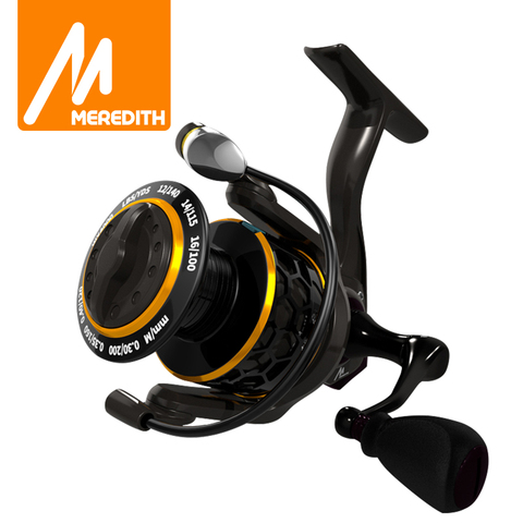 MEREDITH DAFNE KEEN Spinning Reel 5.2:1 2000 3000 4000 Triple Disc Carbon Drag 12KG Max Drag Power Bass Pike Carp Fishing Reels ► Photo 1/6