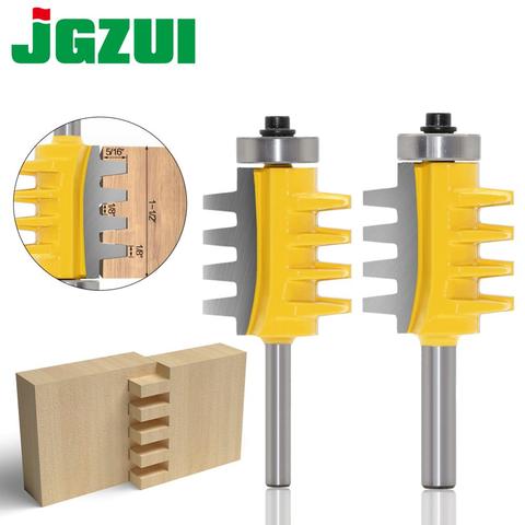 8mm,6mm,1/4 inc Shank Rail Reversible Finger Joint Glue Router Bit Cone Tenon Woodwork Cutter Power Tools Wood Router Cutter ► Photo 1/6