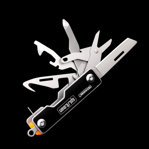 Mini Multi Pocket Knife Outdoor Survival EDC Folding Knife Tools Multitool 10 in 1 Small Knife Scissors Multifunctional Knives ► Photo 1/6