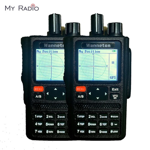 Ham GPS Position Transceiver All Bands CTCSS DCS Detection 1.77 Color LCD 999CH Intercom 220Mhz 250Mhz Two Way Radio ► Photo 1/1
