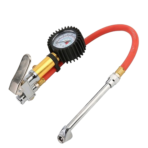 Auto Air Tire Inflator with Dial Gauge Auto Bike Compressor Automotive Tool ► Photo 1/6