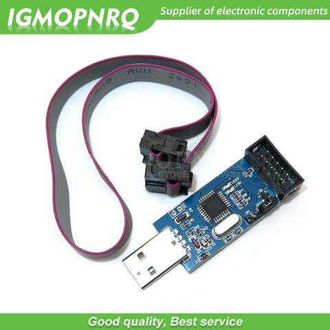 1pcs USBASP USBISP AVR Programmer USB ISP USB ASP ATMEGA8 ATMEGA128 Support Win7 64K IGMOPNRQ ► Photo 1/1