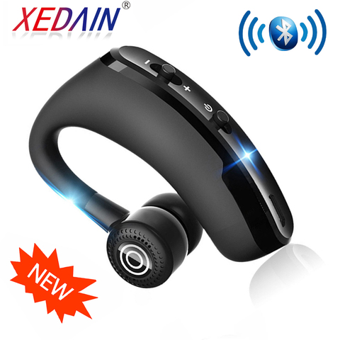 Bluetooth V4.1 V8S Business Bluetooth Headset Wireless Earphone Car Phone  Handsfree MIC Music for IPhone