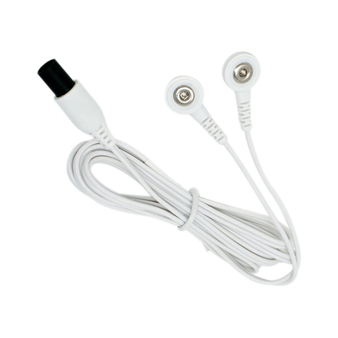 2 Pieces Replacement Electrode Lead Wires With 2.2mm Snap Fit Fot Omron TENS unit ► Photo 1/4