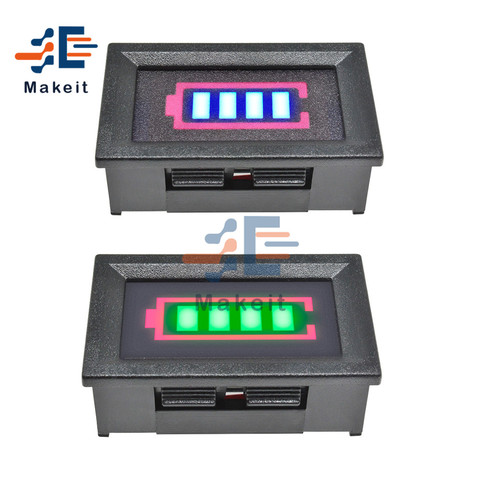 1S/2S/3S/4S/5S/6S/7S 12.6V 18650 Li-po Li-ion Lithium Battery Capacity Indicator with Shell LED Display Voltmeter Power Tester ► Photo 1/1