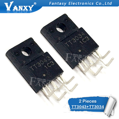 2pcs ( 1pcs TT3034 + 1pcs TT3043 ) TO220F-5 ► Photo 1/2