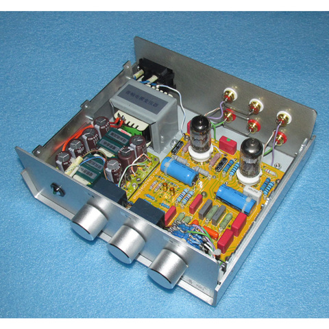 Baxandall 12AT7 tube tone, tube treble and bass controller, with volume adjustment. Good transient response and low distortion ► Photo 1/5