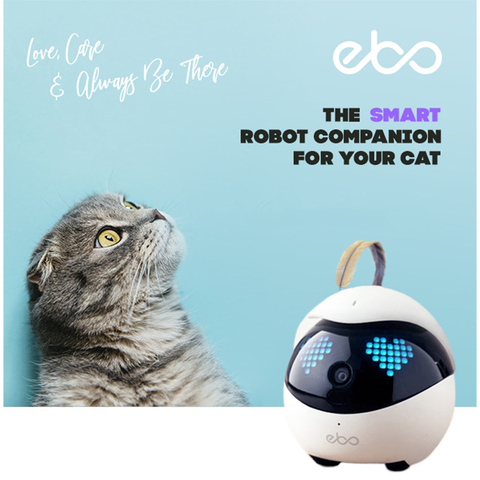 Rullesten Øjeblik Dom Ebo Smart Robot Companion for Your Pet Cat Dog - Price history & Review |  AliExpress Seller - Extreme League Store | Alitools.io