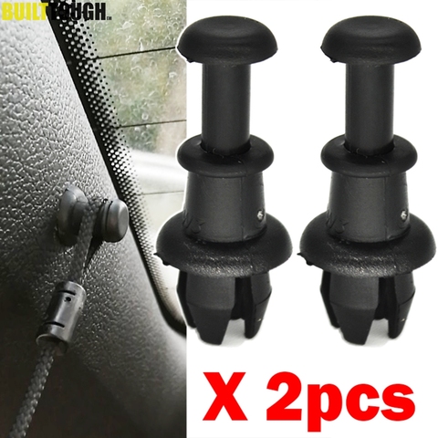 Pair for skoda Citigo Fabia NJ Kamiq Karoq Octavia 5E Rapid Superb Scala Parcel shelf string clips holder Pivot 1M6867574A ► Photo 1/6