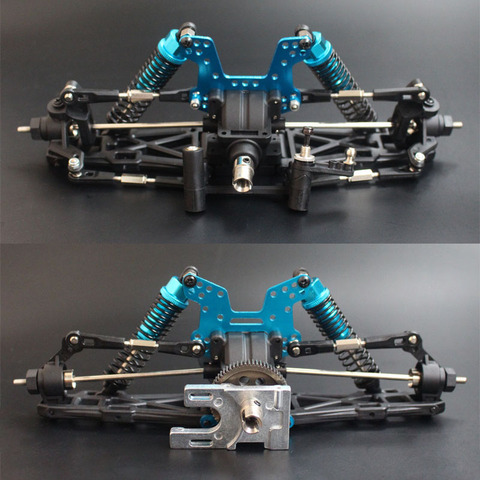 Cheapest 1/10 HSP 94107 Off-Road Brushless Version Front And Rear Axle DIY Assembly Metal Gear Steel Dog Bone ► Photo 1/4