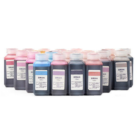 leather Alcohol Dyestuff Dyeing Agent Diy Handmade Colorant 100ml Leather Craft dye paint 16 colors carving ► Photo 1/6