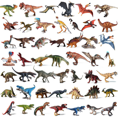 Oenux Original Prehistoric Dinosaur World Tyrannosaurus Therizinosaurus Spinosaurus Action Figures Jurassic Dinosaurs Model Toys ► Photo 1/6