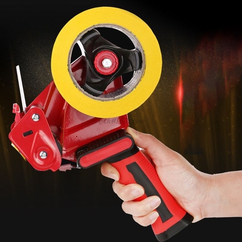 Heavy Duty Tape Gun Dispenser Sealing Packaging Parcel Cutter Machine Manual Packing Tool ► Photo 1/6