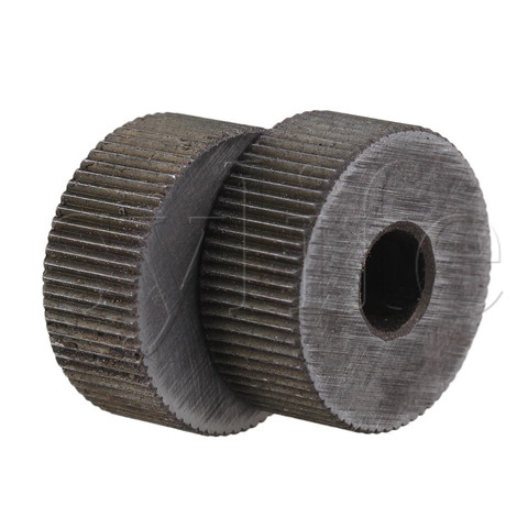 2PCS 19x8mm Single Straight Knurling Tool 0.8mm Pitch Linear Knurl Wheel ► Photo 1/3