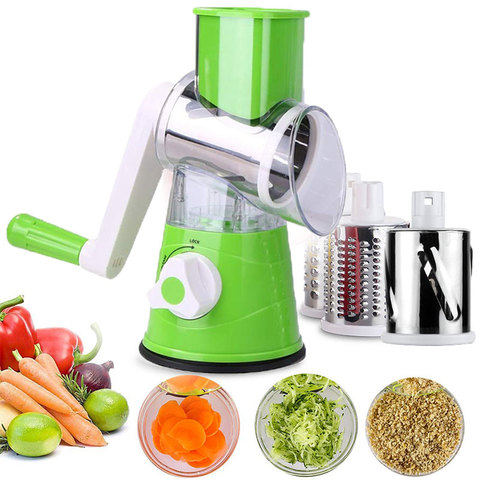 Dropshipping 3 in 1 Multifunctional Vegetable Cutter Potato Manual Mandoline Slicer Carrot Shred Kitchen Tools Vegetable Grater ► Photo 1/6