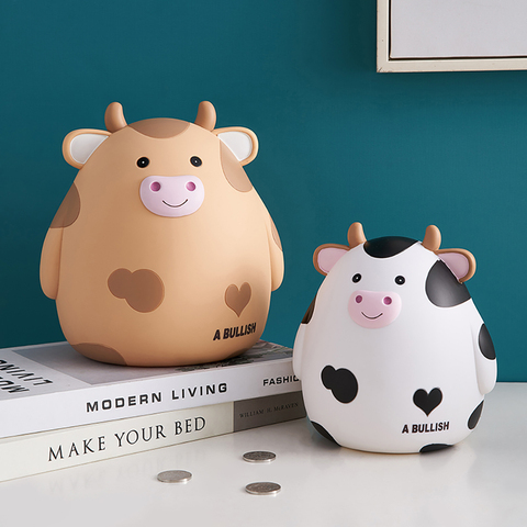 Bear rabbit piggy bank money plastic coin for attracting money jar coins money box large Savings box coins child Christmas gift ► Photo 1/6