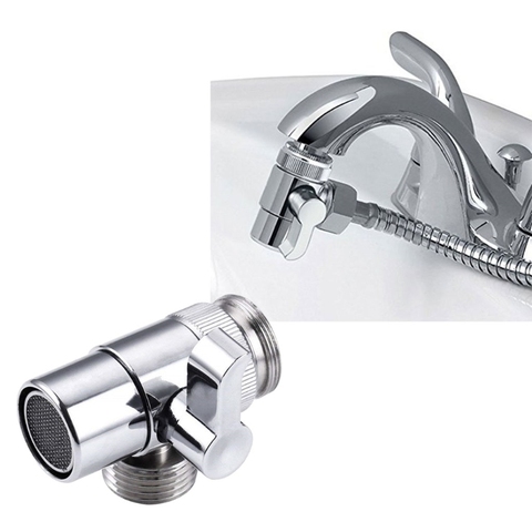 Brass Sink Valve Diverter Faucet Splitter Kitchen Bathroom Faucet Replacement 11UA ► Photo 1/6