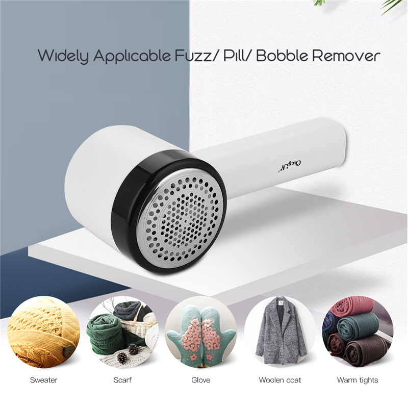 Electric Lint Remover Rechargeable Clothes Sweater Pill Shaver Fabric Bobble Linters Removal Fuzz Cleaner Stainless Steel Blades ► Photo 1/6