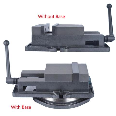 4 inch T tooth machining Milling machine heavy duty CNC precision vise  center special angle fixed vise with rotating base ► Photo 1/6