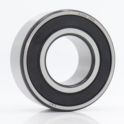 5205 2RS Bearing 25 x 52 x 20.6 mm 1PC Axial Double Row Angular Contact 5205RS 3205 2RS 3056205 Ball Bearings ► Photo 1/6