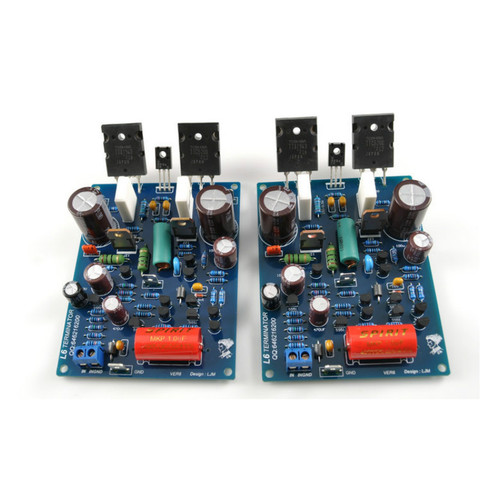 SOTAMIA 2Pcs L6 Power Amplifier Audio Board 100Wx2 Sound Amplifier Transistor TTA1943 TTC5200 Speaker Amp Home Theater DIY ► Photo 1/3