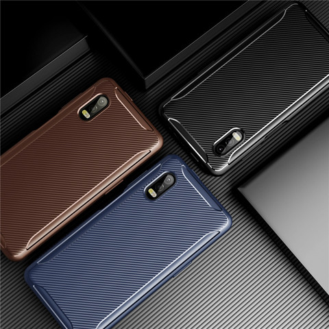 Carbon Fiber Case For Samsung Galaxy Xcover Pro Cover Soft Protective Phone Bumper For Samsung Galaxy Xcover Pro Case G715 6.3'' ► Photo 1/6