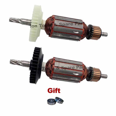 AC220V-240V Armature Rotor Stator replacement for BOSCH Impact Drill GSB20-2E GSB20-2 GSB18-2 GSB18-2E GSB20-2RE 4 5 6 teeth ► Photo 1/6