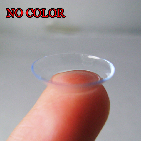 12months NO-COLOR Soft Optical Contact Lenses  Invisible Soft Glass Eyewear from -1.00 to -10.00 instock Clear ► Photo 1/6