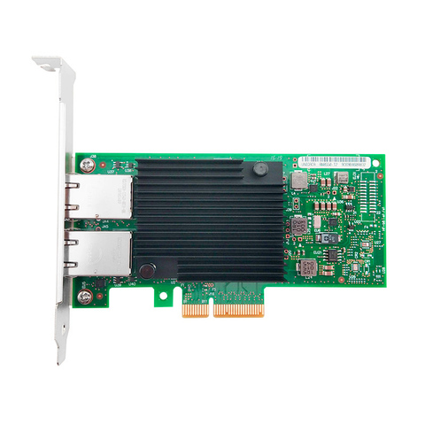 Hot sale X550-T2 10G Dual port RJ45 PCIe3.1 X8 Network Card Intel X550 ► Photo 1/6