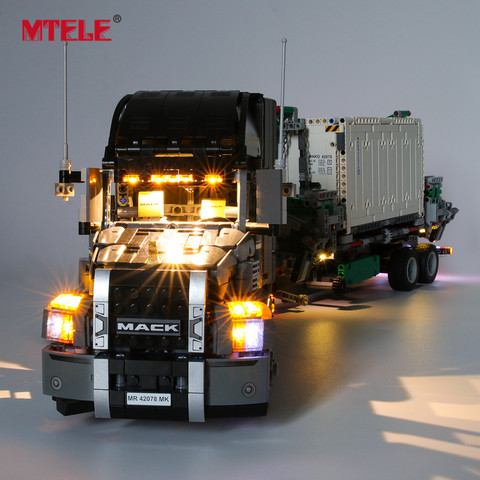 MTELE Brand LED Light Up Kit For Technic Series 42078 Mack Anthem Lighting Set Compatile With 20076 (NOT Include The Model) ► Photo 1/6