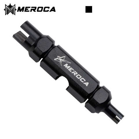 MEROCA Bicycle Multifunction Wrench Valve Disassembly Tool Tube Tire French/American  Removal  ► Photo 1/6