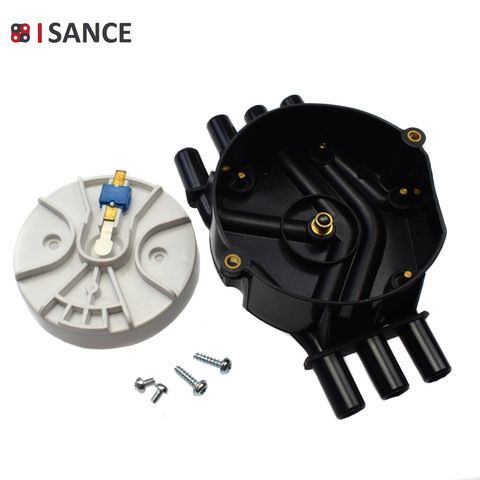 ISANCE Ignition Distributor Cap & Rotor KIT 4.3L For GMC Chevrolet Cadillac Astro Blazer G10 G20 C1500 C2500 C3500 OE# 10452457 ► Photo 1/6