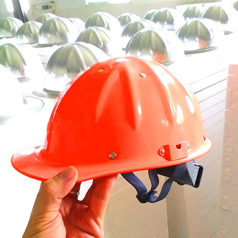 Safety Helmet Aluminum alloy Hard Hat Lightweight High Strength For Construction Railway Metallurgy Mine Work cap ► Photo 1/6