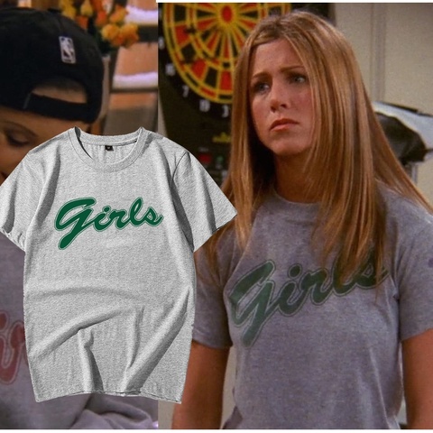 Rachel Tshirt Girls T Shirt from Friends Tv Show High Quality Casual Tee ► Photo 1/3