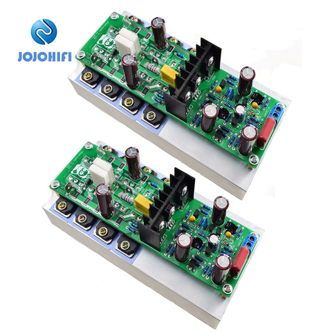 One Pair LJM L20.5 Dual Channels HIEND Ultra-low Audio Amplifier Finished Board with Radiator/Heat Sink ► Photo 1/6