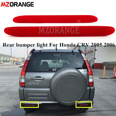 MZORANGE Tail Bumper Reflector Brake Lamp For Honda CRV 2005 2006 For Acura TSX Euro ACCORD CL7 CL9 2004-2008 Element Fog Light ► Photo 1/6