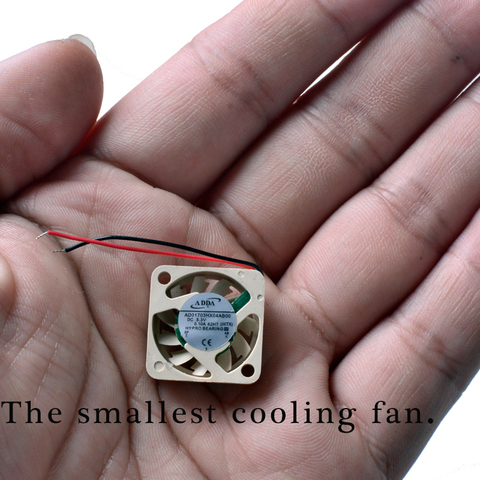 ADDA 1704 AD01703HX04AB00 1.7CM Mini Cooling fan 3.3V 5V 0.1A 0.33W 15000RPM Smallest Fan ► Photo 1/4