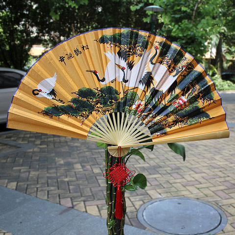 Chinese decorative fan, Home Furnishing  Room Chudo Will Hang Fan Decoration Wall fan ► Photo 1/4